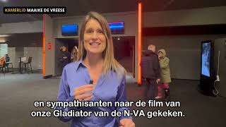 Bomvolle zaal in Kinepolis Brugge voor BDW Politiek Beest [upl. by Assirk78]