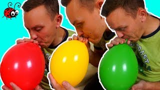 Video Educativ pentru CopiiInvatam CulorileLearn Colors with Balloons [upl. by Kilan]