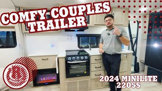 2024 Rockwood MiniLite 2205S Ultimate Couples Travel Trailer  Full Tour with Mitch  Rangeland RV [upl. by Idona]