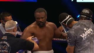 Dereck Chisora Beaten Badly  JOSEPH PARKER vs DERECK CHISORA Highlights [upl. by Barr942]