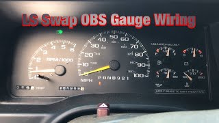 How To Get Your LS Swapped OBS Gauges To Work [upl. by Macmullin]