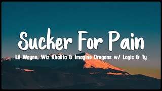 Sucker For Pain  Lil Wayne Wiz Khalifa Imagine Dragons Logic Ty Dolla ign Vietsub  Lyrics [upl. by Ingvar]