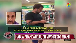 Así fue increpado Diego Brancatelli en Miami [upl. by Torie]