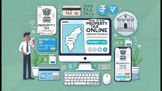 How To Pay Property Tax in AP Online 001 [upl. by Nylasej]