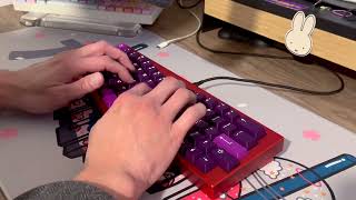 Fantastic Alice 65 keyboard  Weikav Record  Emogogo [upl. by Adnawak]