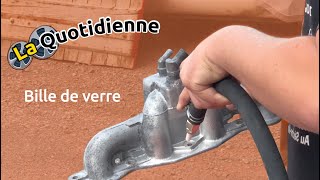 TUTO NETTOYER collecteur à la BILLE DE VERRE AEROCAP 501  LA CONFORTABLE ex BB6 [upl. by Uos906]