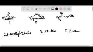 How many signals would each compound give in its 1 H NMR spectrum EQUATION CANNOT COP… [upl. by Standford64]