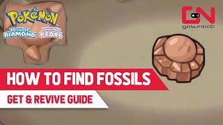 How to Find Fossil Pokemon in Pokemon Brilliant Diamond and Shining Pearl [upl. by Ogden]