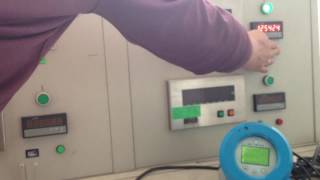 calibration of coriolis mass flow meter [upl. by Enylecoj]