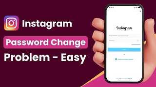 Password Change Problem Instagram [upl. by Nnylrac312]