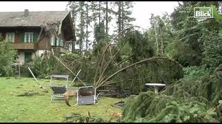 Unwetter in Zofingen Ein Betroffener erzählt [upl. by Nibor856]