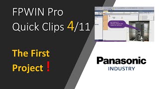 4 FPWIN Pro 7 The First Project [upl. by Georgeta]