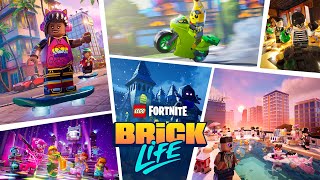 LEGO Fortnite Brick Life Gameplay Trailer [upl. by Murry]