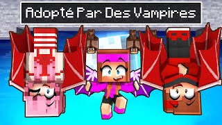 Adopté par une Famille de VAMPIRES sur Minecraft [upl. by Lebasiram]