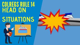 IRPCS Masterclass Rule 14 Head On Situation [upl. by Anjela]