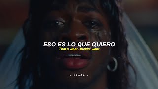 Lil Nas X  THATS WHAT I WANT Official Vídeo  Sub Español  Lyrics [upl. by Kecaj]