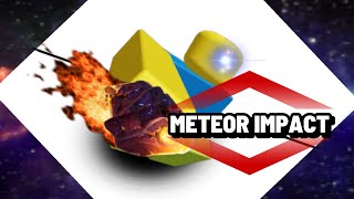 Meteor Impact Roblox My Movie animation [upl. by Venice]