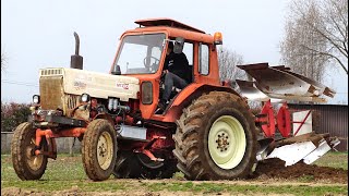 Belarus MTZ80  Bivomere Freschi FAVB 5  SANTI [upl. by Aicemaj]