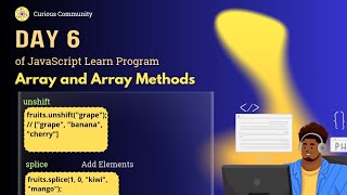 Array and Array Methods in Javascript [upl. by Felix]