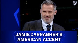 Jamie Carraghers Hilarious Attempt At An American Accent [upl. by Silrac]