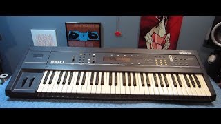 How to replace the battery on an Ensoniq ESQ1 synthesizer [upl. by Kimbell590]