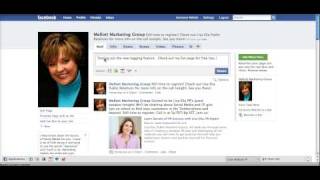 How to tag ppl in your Facebook status update box [upl. by Jeraldine]