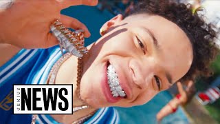 Lil Mosey Shoots “Blueberry Faygo” At TikTok Mansion  Song Stories [upl. by Sahc]