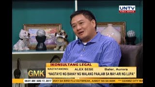 Nagtayo ng bahay ng walang paalam sa mayari ng lupa  Ikonsultang Legal [upl. by Iman178]