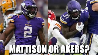 Should the Vikings Play Cam Akers Over Alexander Mattison [upl. by Livingston]