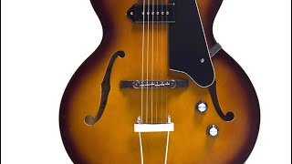 Grote Jazz Electric Guitar SemiHollow Body Review [upl. by Cronin]