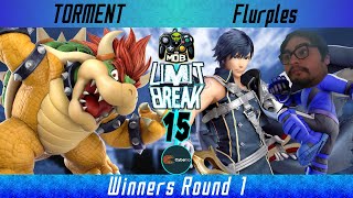 LIMITBREAK 15  TORMENT VS Flurples  Winners Round 1 [upl. by Efthim]