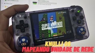 RG35XX H  Mapeando Unidade de Rede  KNULLI OS [upl. by Kata190]