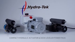 Compact Hydraulic Actuator amp Dock Leveler Power Pack [upl. by Nnylrac274]