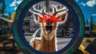 Deer Gets REVENGE On Hunters [upl. by Eidnas]