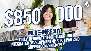 Hillion Residences  1Bedroom with 463sqft  Bukit Panjang MRT  850000  Cheryl Loh [upl. by Nivlem]