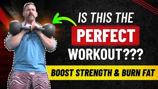 50 Rep Kettlebell Thruster Routine Build Strength amp Burn Fat All Over  Coach MANdler [upl. by Royal]