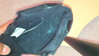 How To Remove Sock Lint  Sock Pilings From Shoes Tutorial Easy [upl. by Perr624]