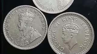 1875 Queen Victoria silver coin 🪙 George v king emperor 🪙 George vi king emperor 🪙 silver coin [upl. by Charleton608]