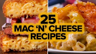 25 Mac N Cheese Recipes [upl. by Arch]