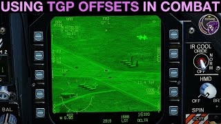 FA18C Hornet Using Targeting Pod Offsets In Combat Tutorial  DCS [upl. by Ubald]