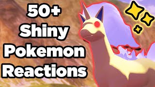 50 Shiny Pokemon Reactions in Legends Arceus [upl. by Nosauq487]