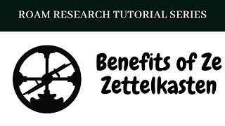 1 Zettelkasten Method The Benefits a brief introduction to the Slipbox Niklas Lumann [upl. by Quintessa]