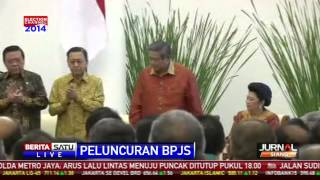 Presiden SBY Resmi Luncurkan BPJS Kesehatan [upl. by Avivah582]