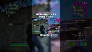 I had to make a quick pitstop in battle fortnite fortnitememes fortniteclips shorts [upl. by Akemor528]