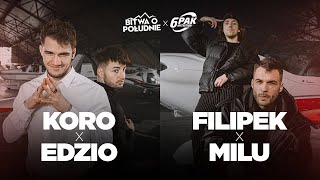 KORO x EDZIO vs FILIPEK x MILU  BOP2vs2 by 6PAK Półfinał [upl. by Ydolem]