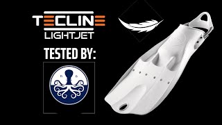 Tecline LightJet  New Fins Tested by SeaTreasure [upl. by Meeker]