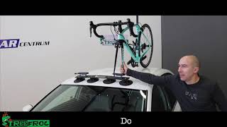 TreeFrog Bike Rack Installation Model Elite 2 [upl. by Aynad]