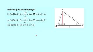 De sinusregel bewijzen [upl. by Maroj]