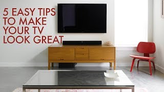 5 EASY TIPS to Make Any SMART TV Look GREAT [upl. by Attelrak]