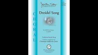 Dreidel Song SATB—arr Christine HelferichGuter [upl. by Gussman]